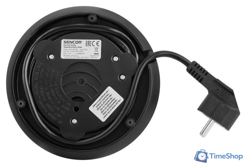 Электрический чайник Sencor SWK 0610BK - Изображение №10 — Интернет-магазин Time-Shop