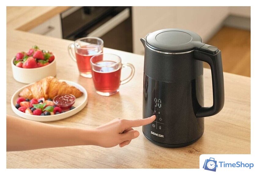 Электрический чайник Sencor SWK 0610BK - Изображение №12 — Интернет-магазин Time-Shop
