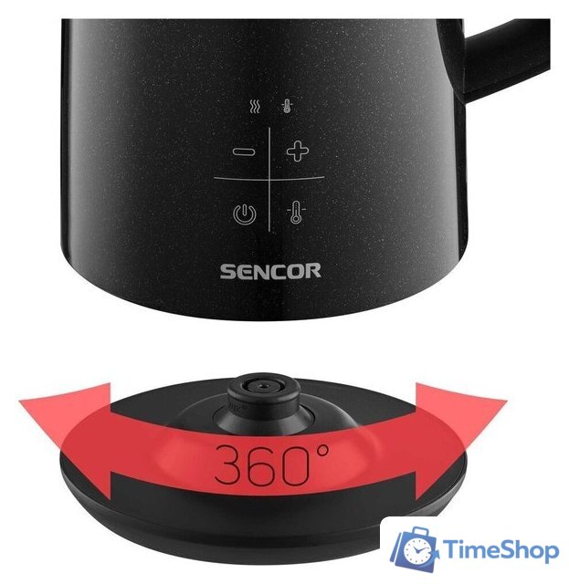 Электрический чайник Sencor SWK 0610BK - Изображение №4 — Интернет-магазин Time-Shop