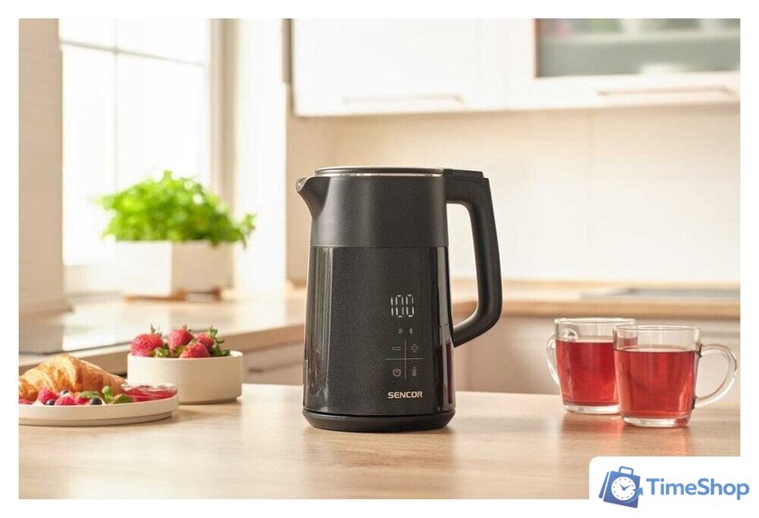 Электрический чайник Sencor SWK 0610BK - Изображение №11 — Интернет-магазин Time-Shop