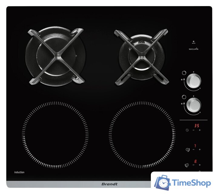 Варочная панель Brandt BPI6414BM - Изображение №1 — Интернет-магазин Time-Shop
