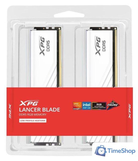 Оперативная память ADATA XPG Lancer Blade RGB 2x32ГБ DDR5 6000 МГц AX5U6000C3032G-DTLABRWH - Изображение №4 — Интернет-магазин Time-Shop