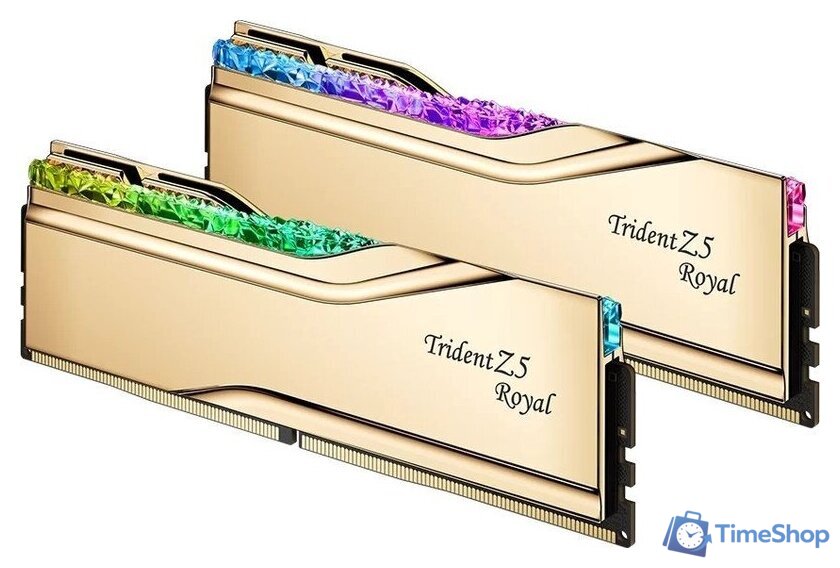 Оперативная память G.Skill Trident Z5 Royal Neo 2x16ГБ DDR5 6400 МГц F5-6400J3039G16GX2-TR5G - Изображение №3 — Интернет-магазин Time-Shop