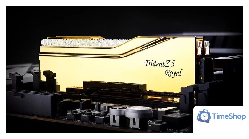 Оперативная память G.Skill Trident Z5 Royal Neo 2x16ГБ DDR5 6400 МГц F5-6400J3039G16GX2-TR5G - Изображение №2 — Интернет-магазин Time-Shop