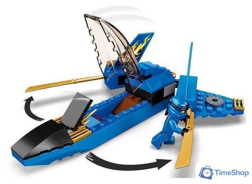 Конструктор LEGO Ninjago 71703 Бой на штормовом истребителе - Изображение №9 — Интернет-магазин Time-Shop