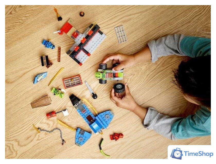 Конструктор LEGO Ninjago 71703 Бой на штормовом истребителе - Изображение №10 — Интернет-магазин Time-Shop