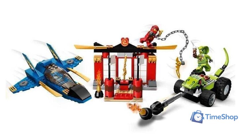 Конструктор LEGO Ninjago 71703 Бой на штормовом истребителе - Изображение №6 — Интернет-магазин Time-Shop
