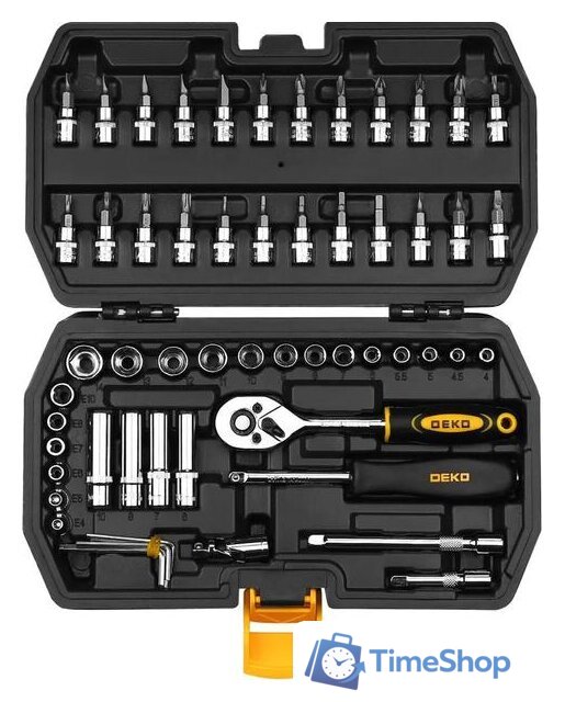Универсальный набор инструментов Deko DKMT57 (57 предметов) - Изображение №2 — Интернет-магазин Time-Shop