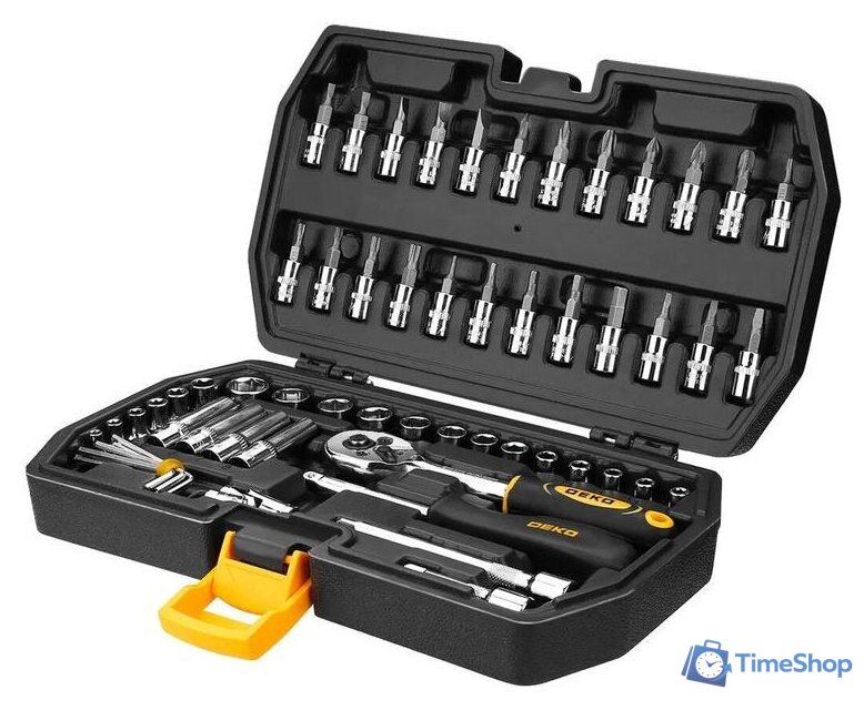 Универсальный набор инструментов Deko DKMT57 (57 предметов) - Изображение №1 — Интернет-магазин Time-Shop