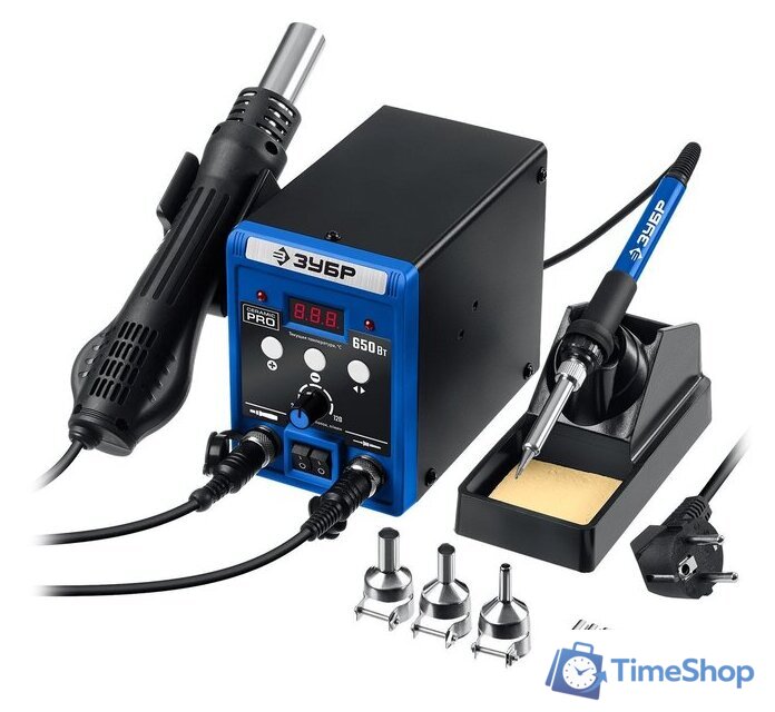 Паяльная станция Зубр ПСР-650 - Изображение №1 — Интернет-магазин Time-Shop