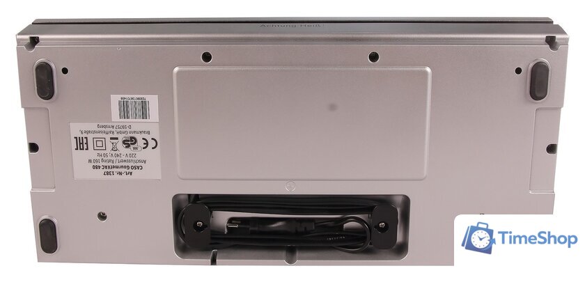 Вакуумный упаковщик CASO GourmetVAC 480 - Изображение №8 — Интернет-магазин Time-Shop