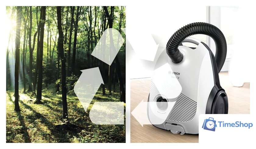 Пылесос Bosch Serie 2 BGLS2LW1 - Изображение №7 — Интернет-магазин Time-Shop