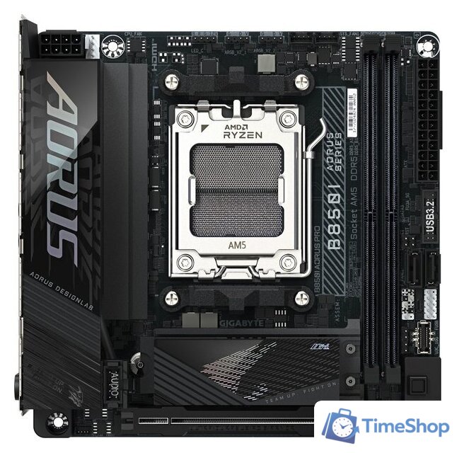 Материнская плата Gigabyte B850I Aorus Pro (rev. 1.0) - Изображение №1 — Интернет-магазин Time-Shop