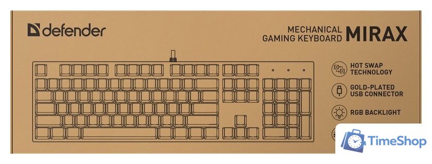 Клавиатура Defender Mirax GK-352 - Изображение №11 — Интернет-магазин Time-Shop