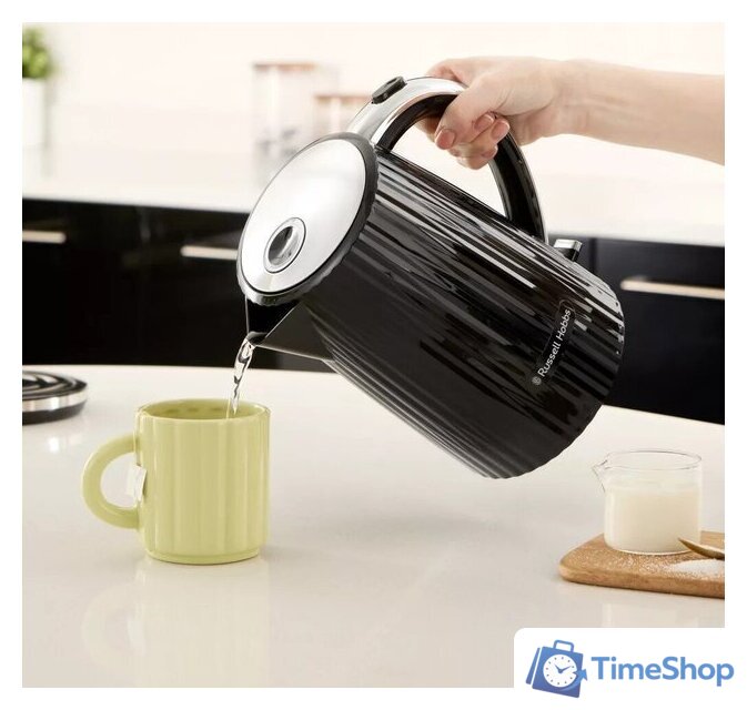 Электрический чайник Russell Hobbs Eden Kettle Black 27361-70 - Изображение №5 — Интернет-магазин Time-Shop