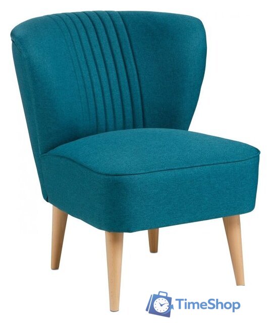 Интерьерное кресло Mio Tesoro Унельма (Twist 12 Petrol Turquoise) - Изображение №1 — Интернет-магазин Time-Shop