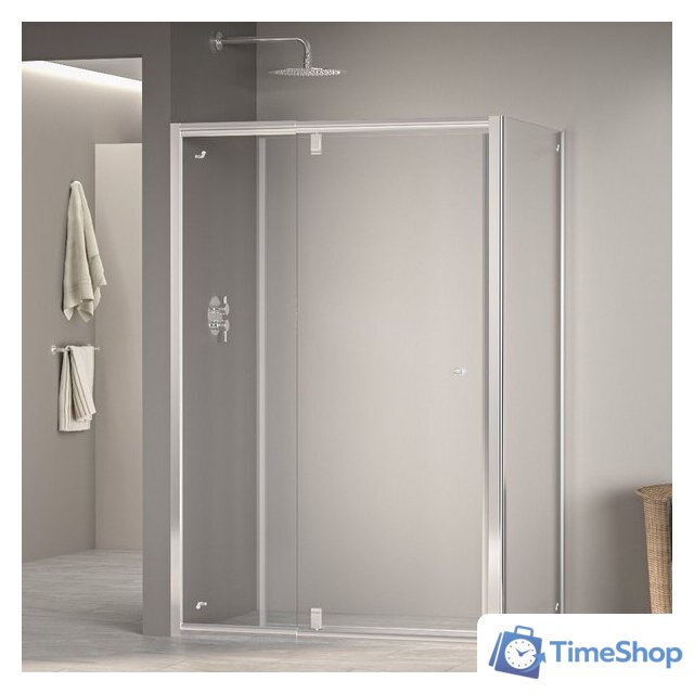 Душевой уголок RGW PA-44 (PA-02 + Z-050-1) 41084489-011 80x90 (хром/прозрачное стекло) - Изображение №1 — Интернет-магазин Time-Shop