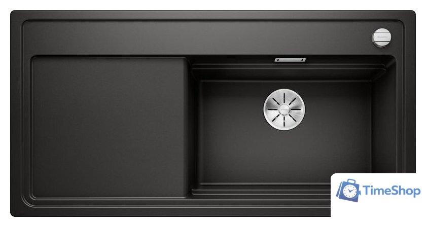 Кухонная мойка Blanco Zenar XL 6 S SteamerPlus 526054 (черный, с аксессуарами) - Изображение №1 — Интернет-магазин Time-Shop