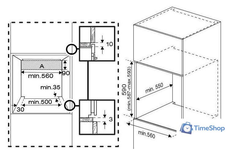 Электрический духовой шкаф BEKO BBIM17300BSEA - Изображение №7 — Интернет-магазин Time-Shop