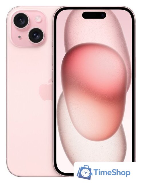Телефон Apple iPhone 15 128GB (розовый) - Изображение №1 — Интернет-магазин Time-Shop