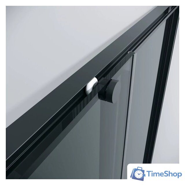 Душевая дверь Grossman Galaxy 90x195 1/2.K33.01.90.21.10 (черный матовый/тонированное стекло) - Изображение №5 — Интернет-магазин Time-Shop