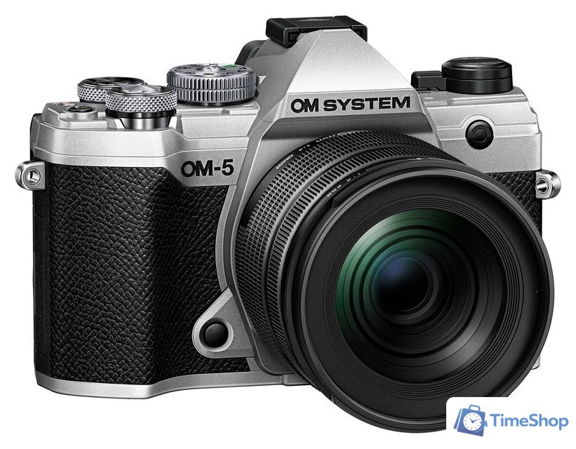 Беззеркальный фотоаппарат Olympus OM-5 Kit 12-45mm (серебристый) - Изображение №1 — Интернет-магазин Time-Shop