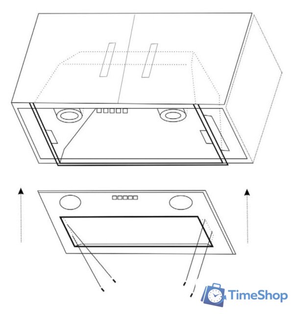 Кухонная вытяжка Exiteq EX-1179 - Изображение №8 — Интернет-магазин Time-Shop