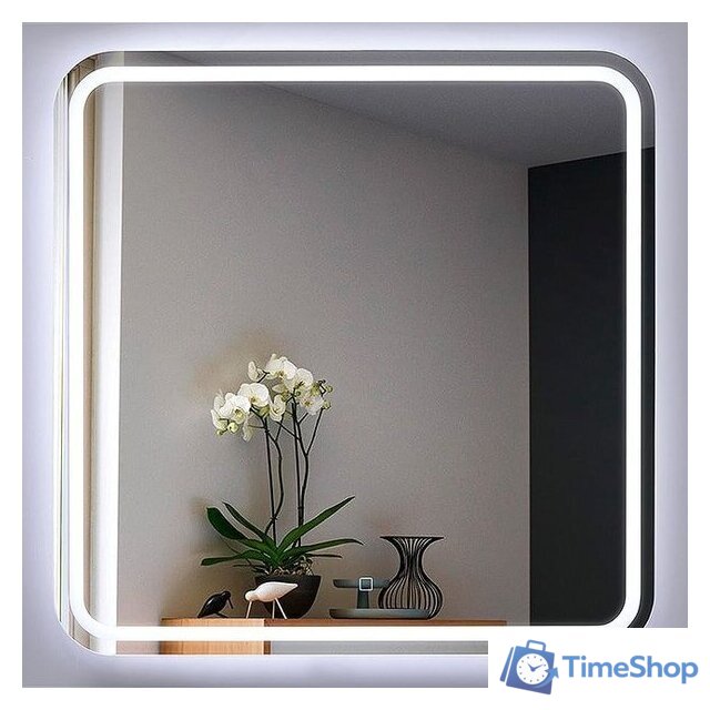 Зеркало с подсветкой  Алмаз-Люкс ЗП-75 80x80 - Изображение №3 — Интернет-магазин Time-Shop