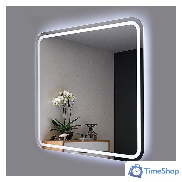 Зеркало с подсветкой  Алмаз-Люкс ЗП-75 80x80 - Изображение №2 — Интернет-магазин Time-Shop