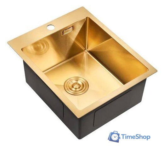 Кухонная мойка Milacio Denia 41 Steel MC.77468 (золотой) - Изображение №1 — Интернет-магазин Time-Shop