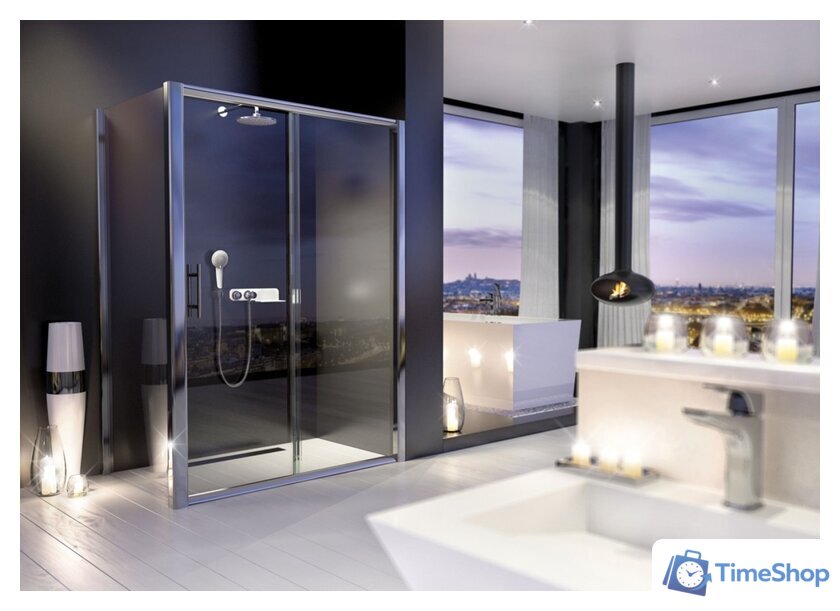 Душевая дверь Deante Cynia 100 KTC 010P - Изображение №2 — Интернет-магазин Time-Shop