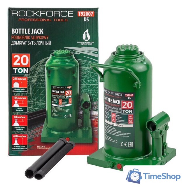 Бутылочный домкрат RockForce RF-T92007(DS) - Изображение №5 — Интернет-магазин Time-Shop