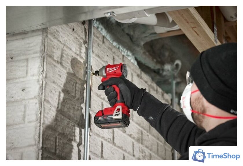 Винтоверт Milwaukee M18 M18BLIDR-0X 4933492842 (без АКБ, кейс) - Изображение №10 — Интернет-магазин Time-Shop