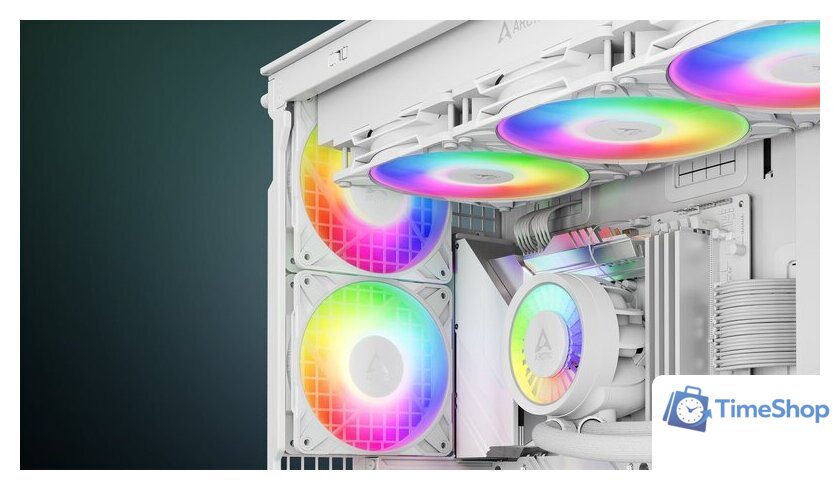 Комплект вентиляторов для корпуса Arctic P14 Pro A-RGB 3 Pack ACFAN00321A - Изображение №9 — Интернет-магазин Time-Shop