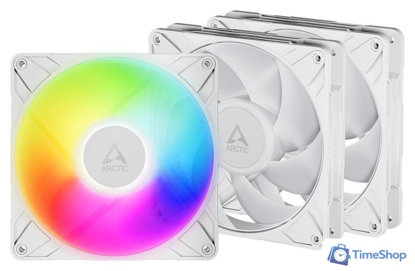 Комплект вентиляторов для корпуса Arctic P14 Pro A-RGB 3 Pack ACFAN00321A - Изображение №1 — Интернет-магазин Time-Shop