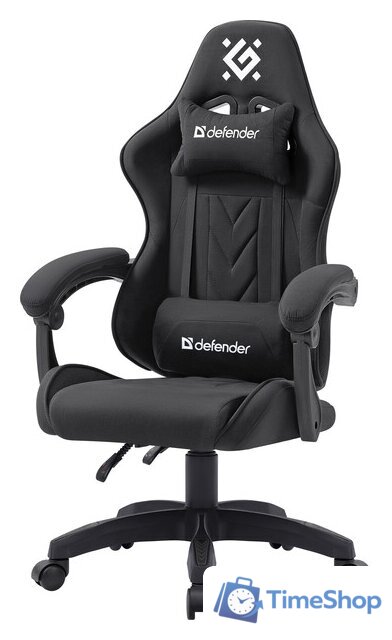 Игровое (геймерское) кресло Defender Breeze (черный) - Изображение №3 — Интернет-магазин Time-Shop