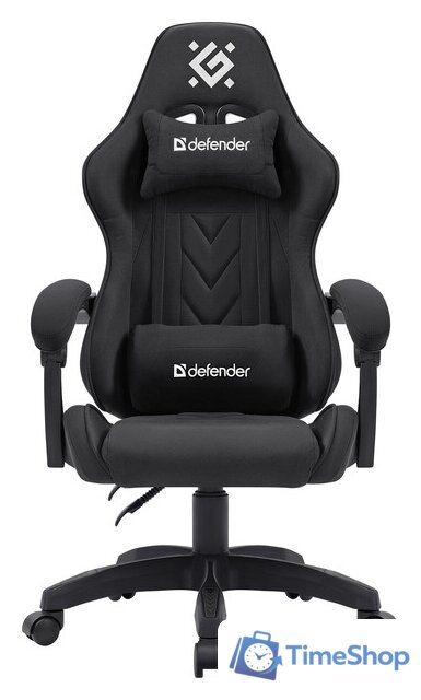 Игровое (геймерское) кресло Defender Breeze (черный) - Изображение №2 — Интернет-магазин Time-Shop