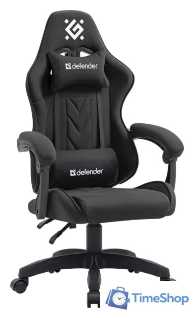 Игровое (геймерское) кресло Defender Breeze (черный) - Изображение №1 — Интернет-магазин Time-Shop