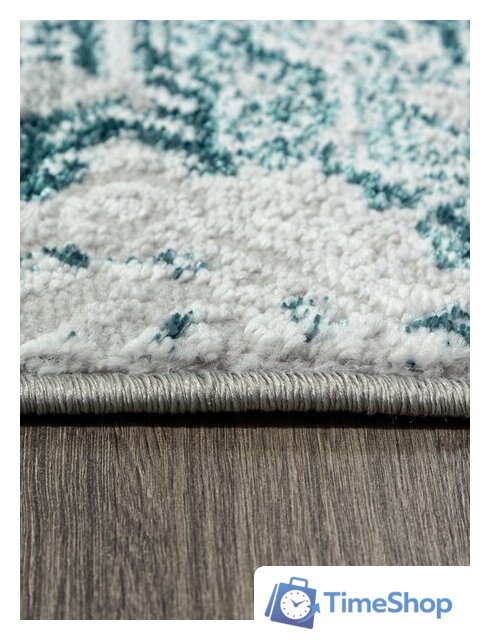 Ковер для жилой комнаты Merinos Palermo F281-OVAL-GRAY (1.6х2.3) - Изображение №4 — Интернет-магазин Time-Shop