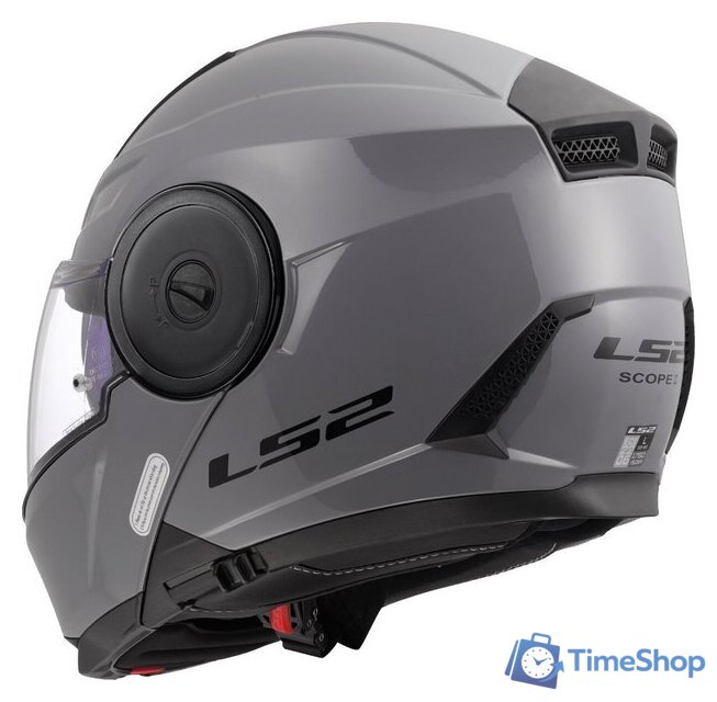 Мотошлем LS2 FF902 Scope Nardo (S, серый) - Изображение №5 — Интернет-магазин Time-Shop