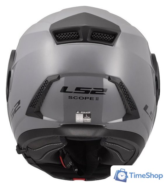Мотошлем LS2 FF902 Scope Nardo (S, серый) - Изображение №15 — Интернет-магазин Time-Shop