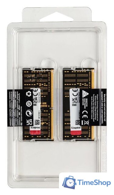 Оперативная память Kingston FURY Impact 2x32GB DDR4 SODIMM PC4-25600 KF432S20IBK2/64 - Изображение №5 — Интернет-магазин Time-Shop