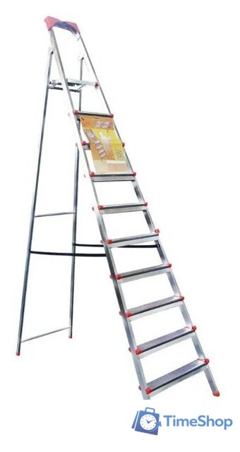 Лестница-стремянка Энкор 69677 (10 ступеней) - Изображение №1 — Интернет-магазин Time-Shop