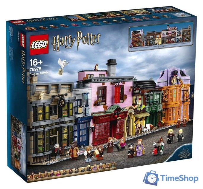 Конструктор LEGO Harry Potter 75978 Косой переулок - Изображение №1 — Интернет-магазин Time-Shop