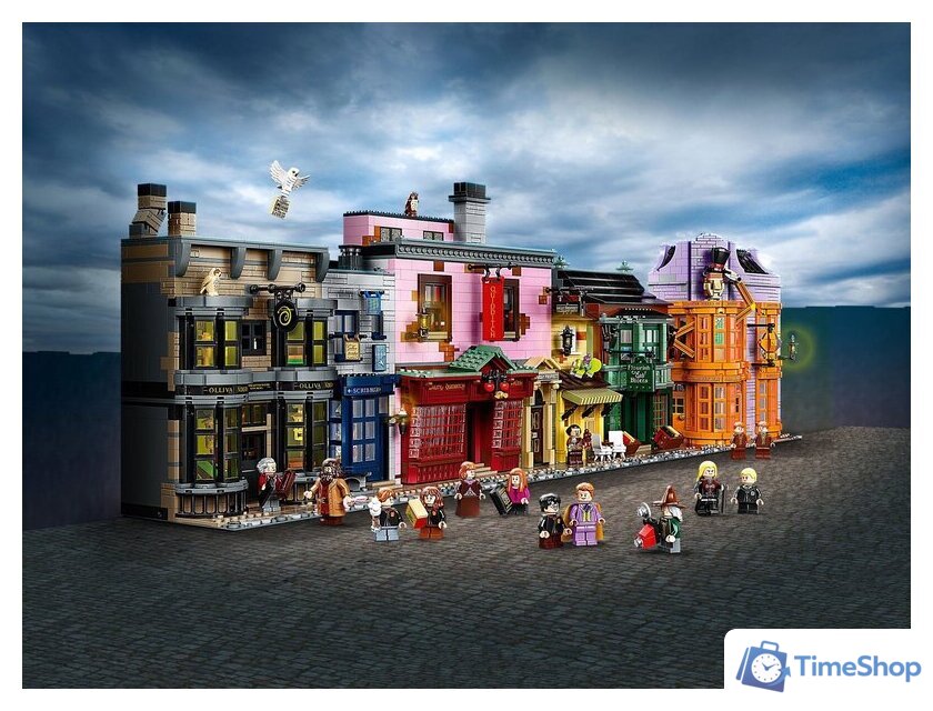 Конструктор LEGO Harry Potter 75978 Косой переулок - Изображение №35 — Интернет-магазин Time-Shop