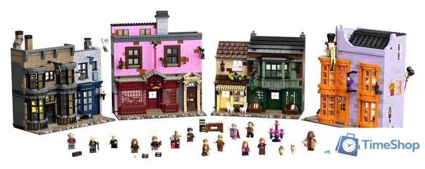 Конструктор LEGO Harry Potter 75978 Косой переулок - Изображение №3 — Интернет-магазин Time-Shop