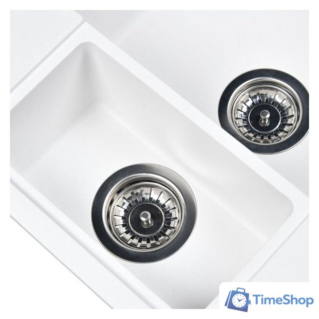 Кухонная мойка Wisent 580-28WQ (с сифоном GER011) - Изображение №5 — Интернет-магазин Time-Shop
