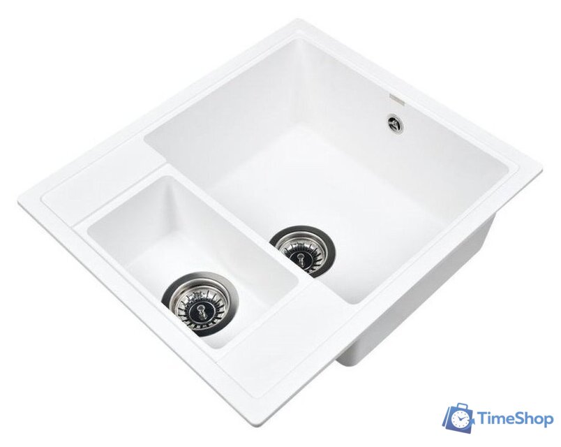 Кухонная мойка Wisent 580-28WQ (с сифоном GER011) - Изображение №2 — Интернет-магазин Time-Shop