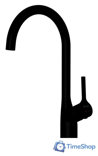 Смеситель AM.PM Spike F9S07022 (черный) - Изображение №1 — Интернет-магазин Time-Shop