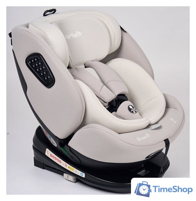 Детское автокресло VipBaby Everest 360 i-Size (moonstone) - Изображение №2 — Интернет-магазин Time-Shop